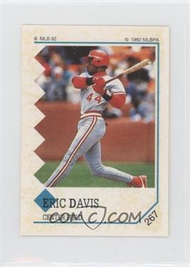 1992 Panini Album Stickers - [Base] #267 - Eric Davis