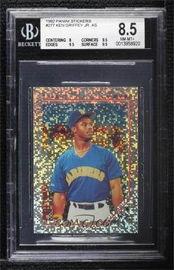 1992 Panini Album Stickers - [Base] #277 - Ken Griffey Jr. [BGS 8.5 NM‑MT+]