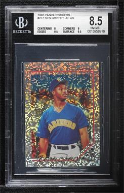 1992 Panini Album Stickers - [Base] #277 - Ken Griffey Jr. [BGS 8.5 NM‑MT+]