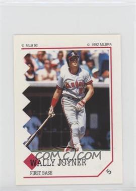 1992 Panini Album Stickers - [Base] #5 - Wally Joyner