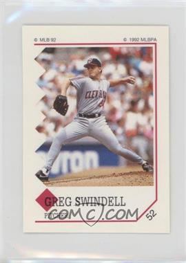 1992 Panini Album Stickers - [Base] #52 - Greg Swindell