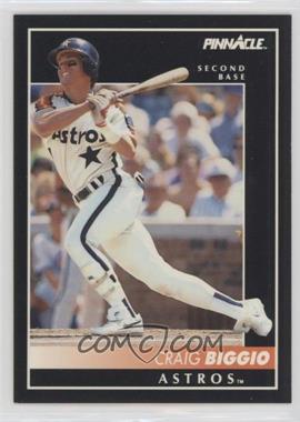 1992 Pinnacle - [Base] #140 - Craig Biggio