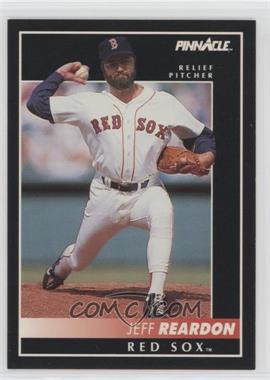 1992 Pinnacle - [Base] #158 - Jeff Reardon