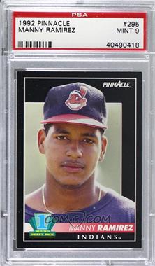 1992 Pinnacle - [Base] #295 - Manny Ramirez [PSA 9 MINT]