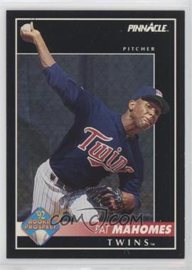 1992 Pinnacle - [Base] #472 - Pat Mahomes