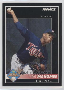 1992 Pinnacle - [Base] #472 - Pat Mahomes