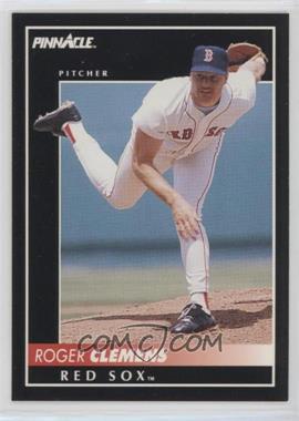 1992 Pinnacle - [Base] #95 - Roger Clemens