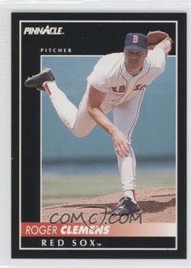 1992 Pinnacle - [Base] #95 - Roger Clemens