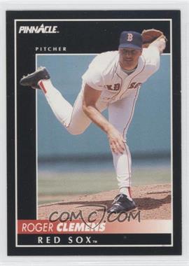 1992 Pinnacle - [Base] #95 - Roger Clemens