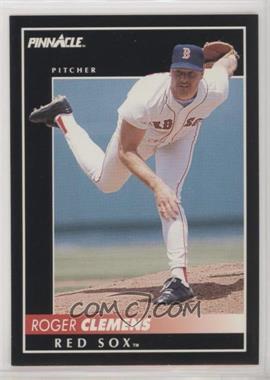 1992 Pinnacle - [Base] #95 - Roger Clemens