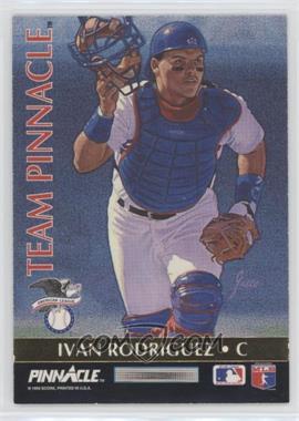 1992 Pinnacle - Team Pinnacle #3 - Ivan Rodriguez, Benito Santiago