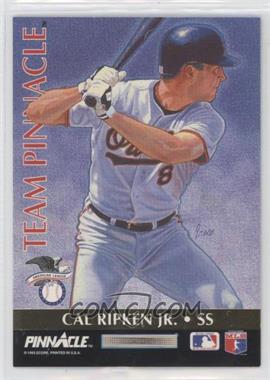 1992 Pinnacle - Team Pinnacle #7 - Cal Ripken Jr., Barry Larkin [EX to NM]