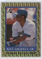 Ken Griffey Jr. (White Jersey; Facing Left) #/11,000