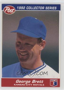 1992 Post - Food Issue [Base] #11 - George Brett