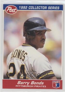 1992 Post - Food Issue [Base] #15 - Barry Bonds