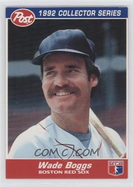 1992 Post - Food Issue [Base] #19 - Wade Boggs
