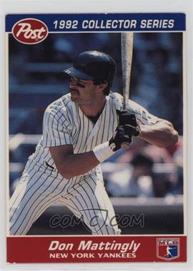 1992 Post - Food Issue [Base] #3 - Don Mattingly [EX to NM]