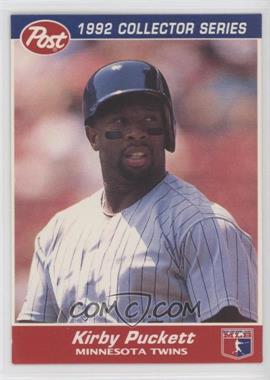 1992 Post - Food Issue [Base] #7 - Kirby Puckett [EX to NM]