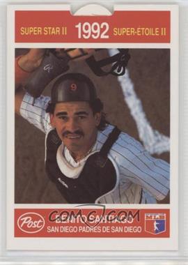 1992 Post Canadian Super Star II Pop-Up - [Base] #2 - Benito Santiago