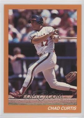 1992 Private Issue Tract Cards - [Base] #_CHCU.1 - Chad Curtis (Angels - Orange Border)