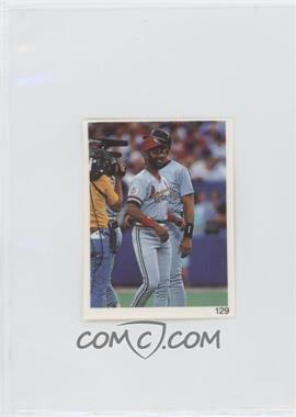 1992 Red Foley's Best Baseball Book Ever Stickers - [Base] #129 - Ozzie Smith