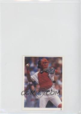 1992 Red Foley's Best Baseball Book Ever Stickers - [Base] #3 - Sandy Alomar Jr.