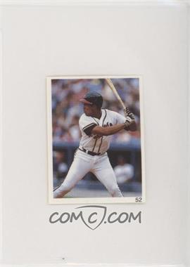 1992 Red Foley's Best Baseball Book Ever Stickers - [Base] #52 - David Justice