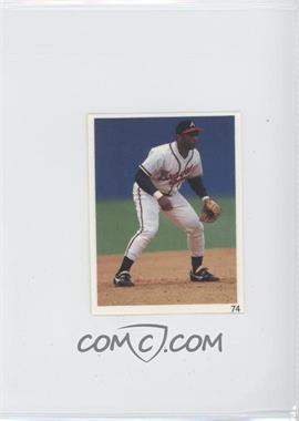 1992 Red Foley's Best Baseball Book Ever Stickers - [Base] #74 - Terry Pendleton