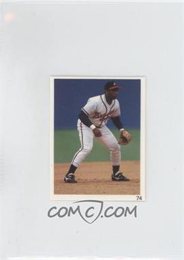 1992 Red Foley's Best Baseball Book Ever Stickers - [Base] #74 - Terry Pendleton