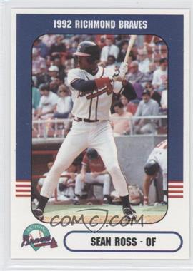 1992 Richmond Comix & Cardz Richmond Braves - [Base] #12 - Sean Ross