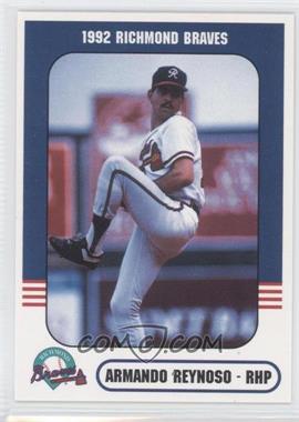 1992 Richmond Comix & Cardz Richmond Braves - [Base] #27 - Armando Reynoso