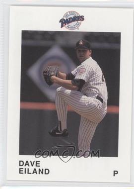 1992 San Diego Padres D.A.R.E. - [Base] #45 - Dave Eiland