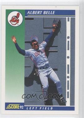 1992 Score - [Base] #31 - Albert Belle