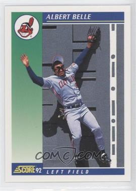 1992 Score - [Base] #31 - Albert Belle