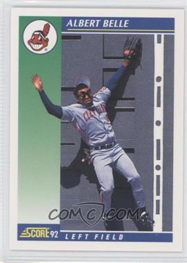 1992 Score - [Base] #31 - Albert Belle