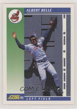 1992 Score - [Base] #31 - Albert Belle