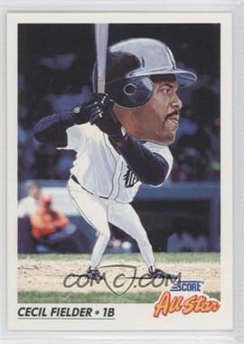 1992 Score - [Base] #431 - All-Star - Cecil Fielder