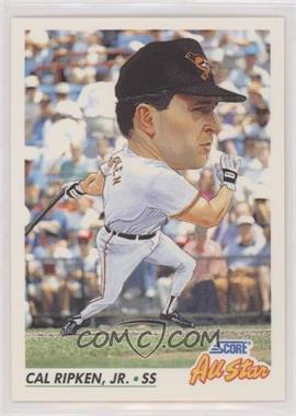 1992 Score - [Base] #433 - All-Star - Cal Ripken Jr.