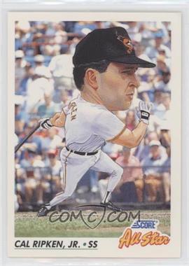 1992 Score - [Base] #433 - All-Star - Cal Ripken Jr.