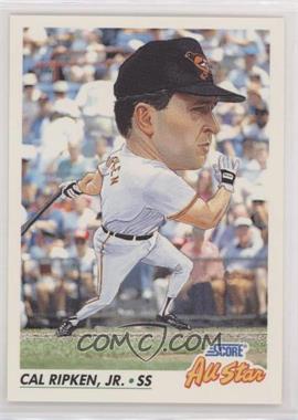 1992 Score - [Base] #433 - All-Star - Cal Ripken Jr.