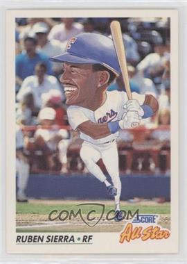 1992 Score - [Base] #437 - All-Star - Ruben Sierra