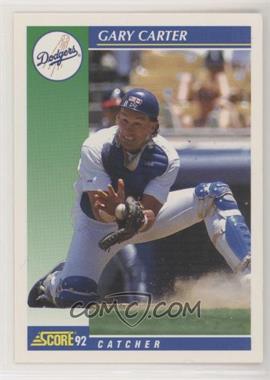 1992 Score - [Base] #489 - Gary Carter