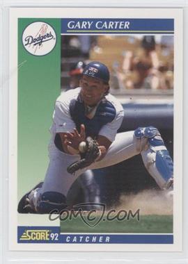 1992 Score - [Base] #489 - Gary Carter