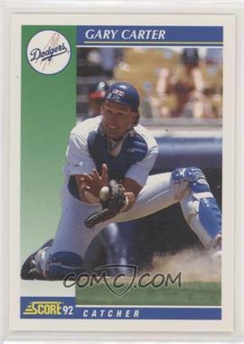 1992 Score - [Base] #489 - Gary Carter