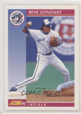 1992 Score - [Base] #582 - Rene Gonzales