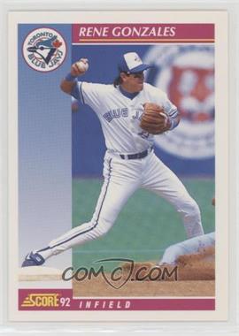 1992 Score - [Base] #582 - Rene Gonzales