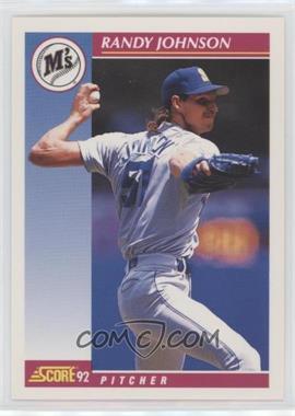 1992 Score - [Base] #584 - Randy Johnson