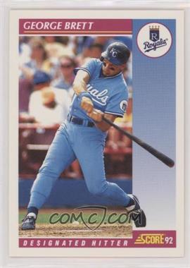 1992 Score - [Base] #650 - George Brett