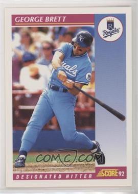 1992 Score - [Base] #650 - George Brett