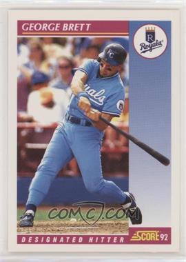 1992 Score - [Base] #650 - George Brett